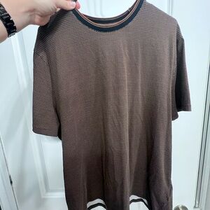 Express Brown Short Sleeve Tee